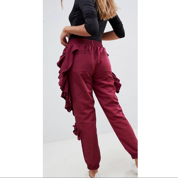 ASOS Ruffle Joggers - Picture 2 of 7